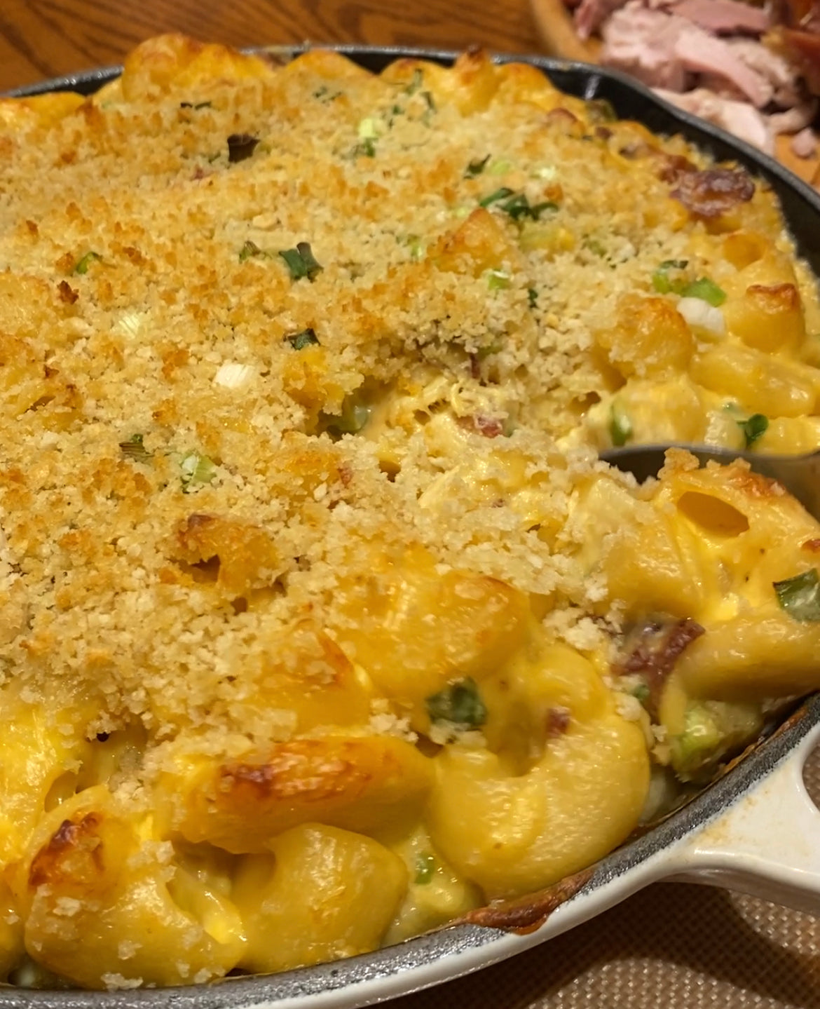 Jess' Crispy Mac + Cheese