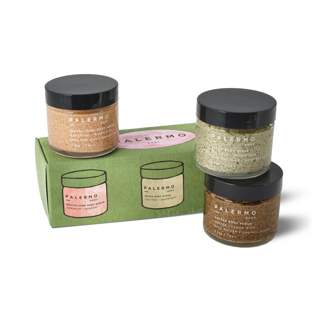 The Body Scrub Gift Set โ Palermo Body