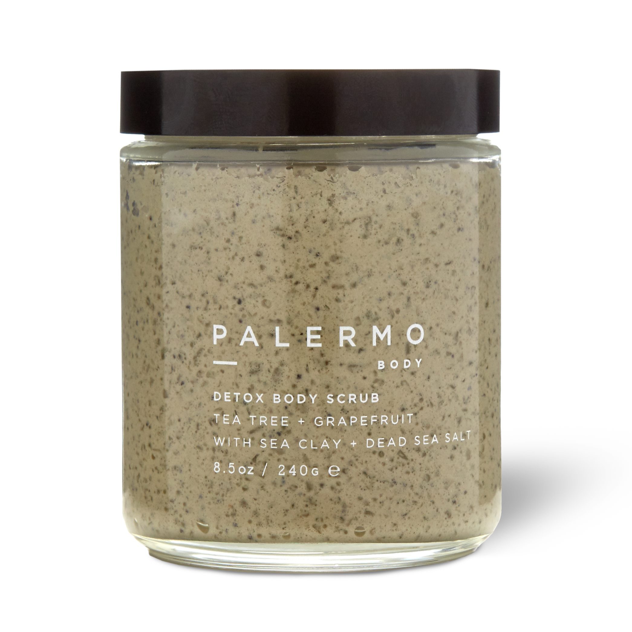 Detox Body Scrub w/ Dead Sea Salt + Tea Tree