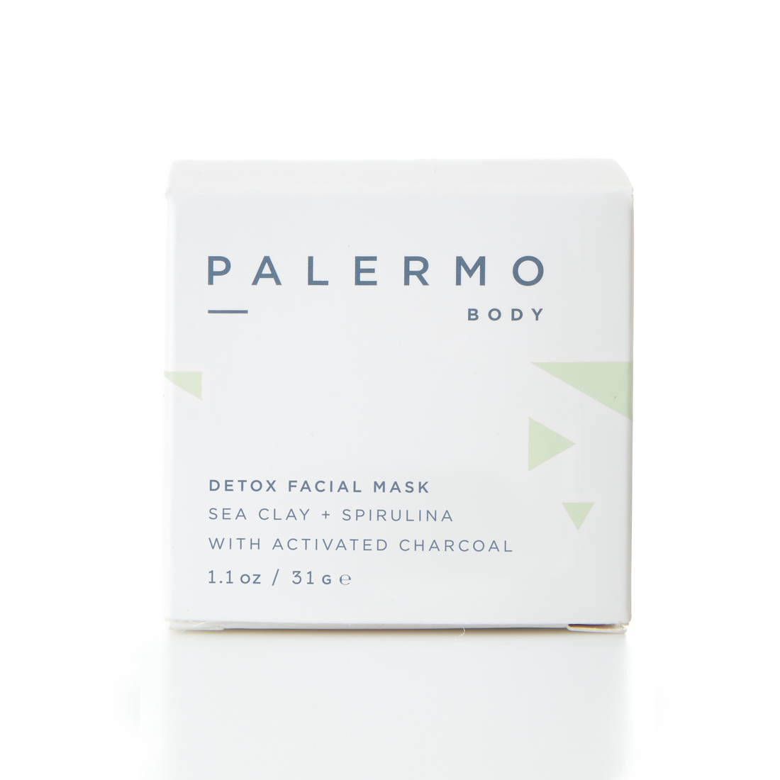 Detox Facial Mask - Sea Clay + Spirulina with Activated Charcoal