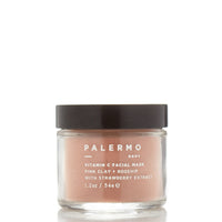 Vitamin C Facial Mask - Pink Clay + Rosehip with Strawberry Extract by Palermo Body