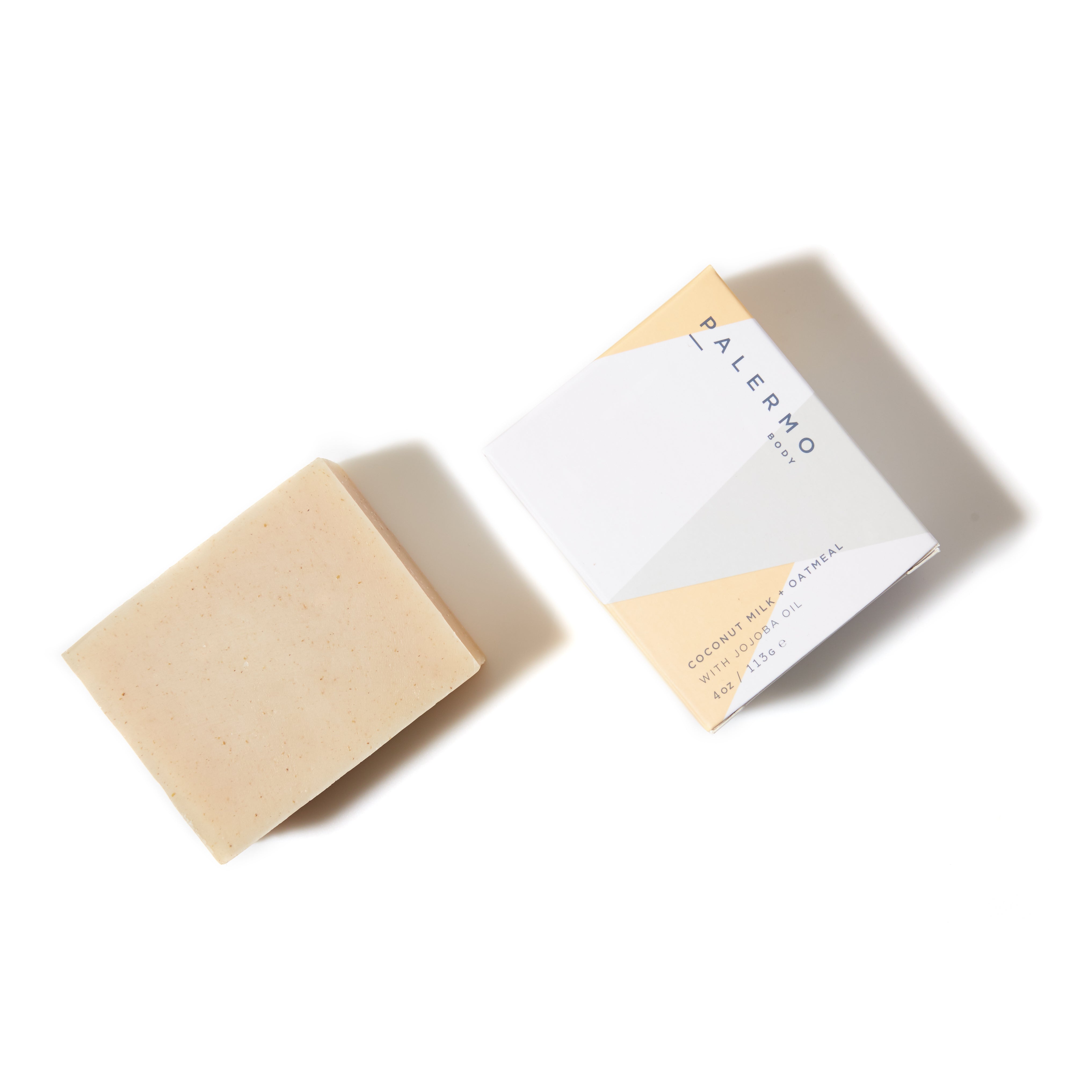 Coconut Milk + Oatmeal Soap